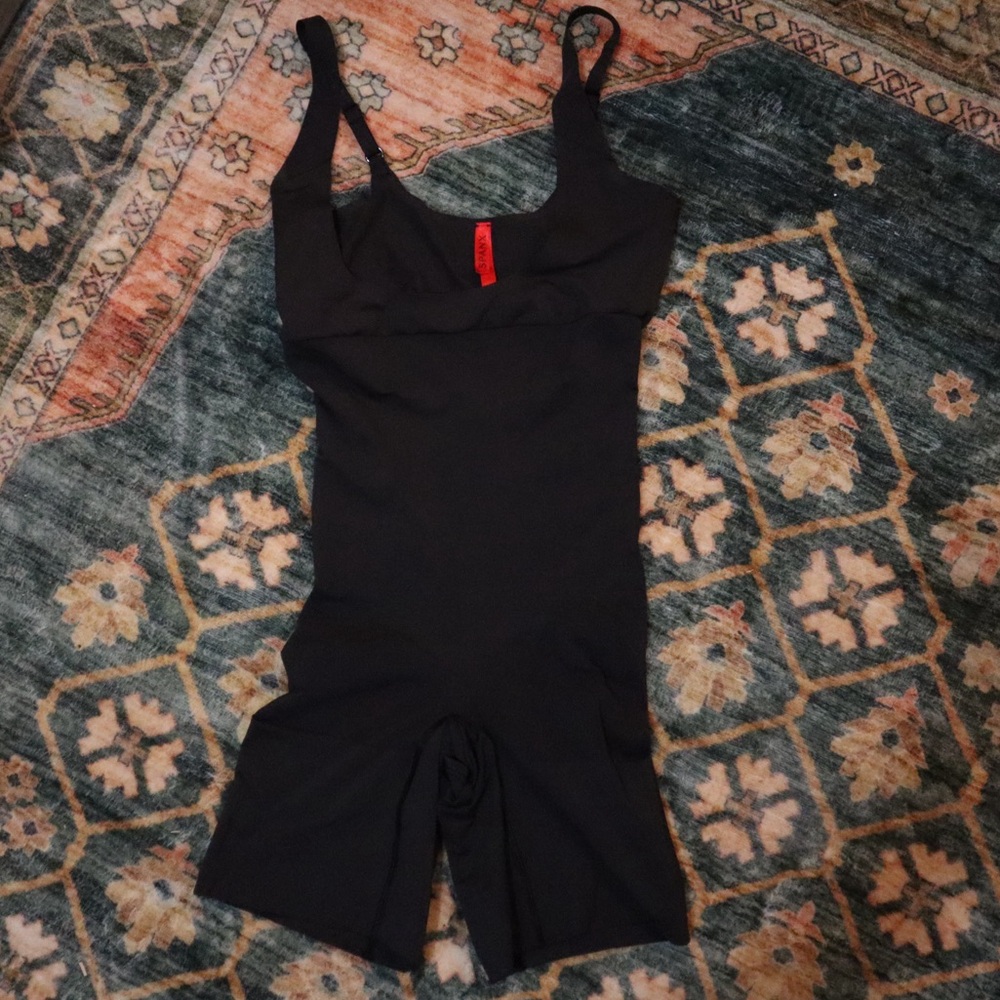 SPANX Black Shapewear Bodysuit